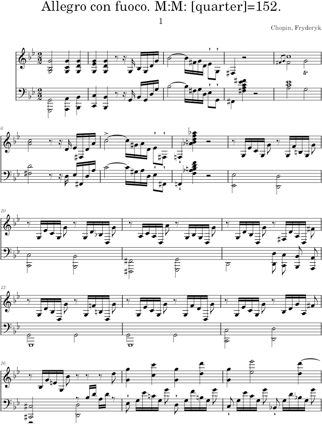 Trio in G minor Op. 8 (Schlesinger ed.) - Chopin — first page preview