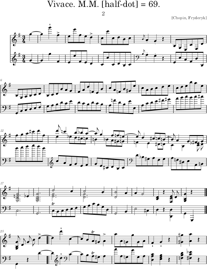 Trio in G minor Op. 8 (Schlesinger ed.) - Chopin — first page preview