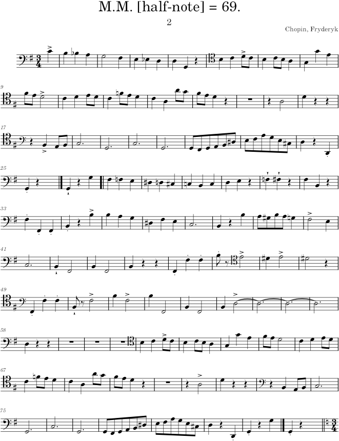 Trio in G minor Op. 8 (Schlesinger ed.) - Chopin — first page preview