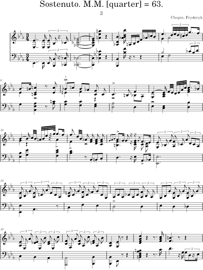 Trio in G minor Op. 8 (Schlesinger ed.) - Chopin — first page preview