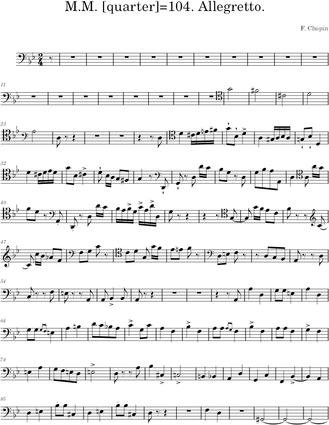 Trio in G minor Op. 8 (Schlesinger ed.) - Chopin — first page preview