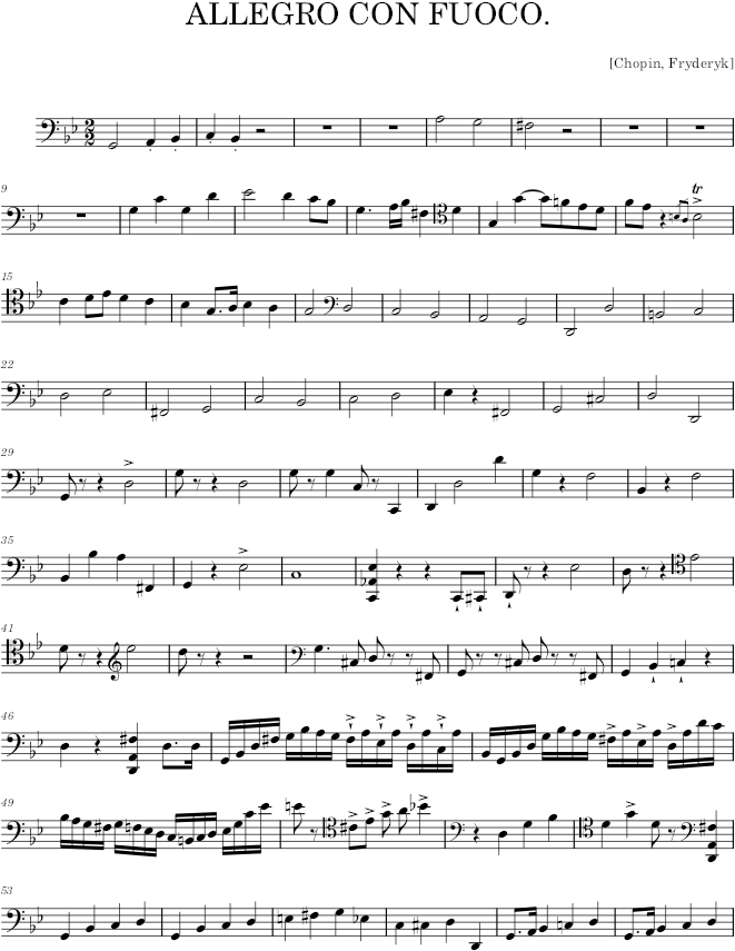 Trio in G minor Op. 8 (Kistner ed.) - Chopin — first page preview
