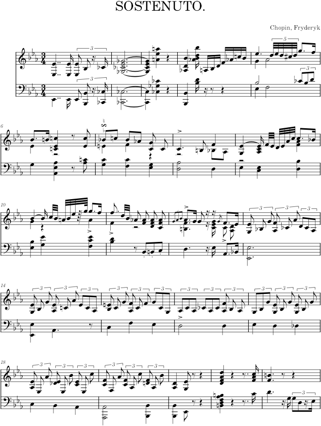 Trio in G minor Op. 8 (Kistner ed.) - Chopin — first page preview