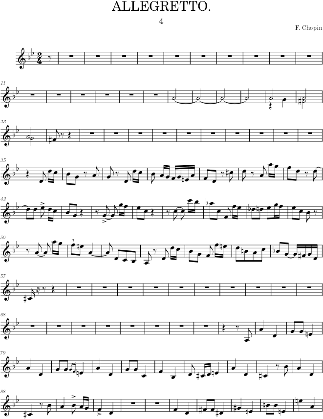 Trio in G minor Op. 8 (Kistner ed.) - Chopin — first page preview