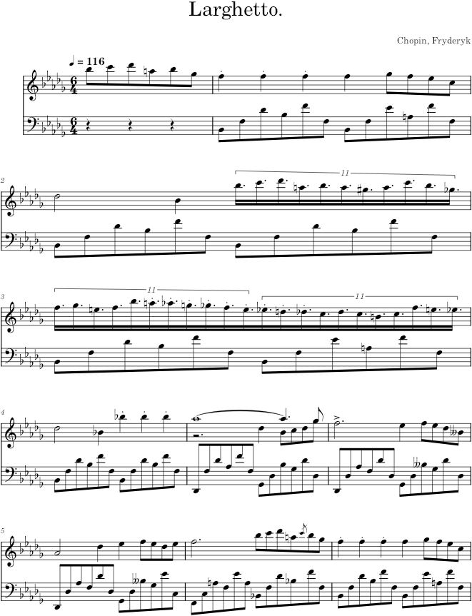 Nocturne in B-flat minor Op. 9 No. 1 (Wessel ed.) - Chopin — first page preview