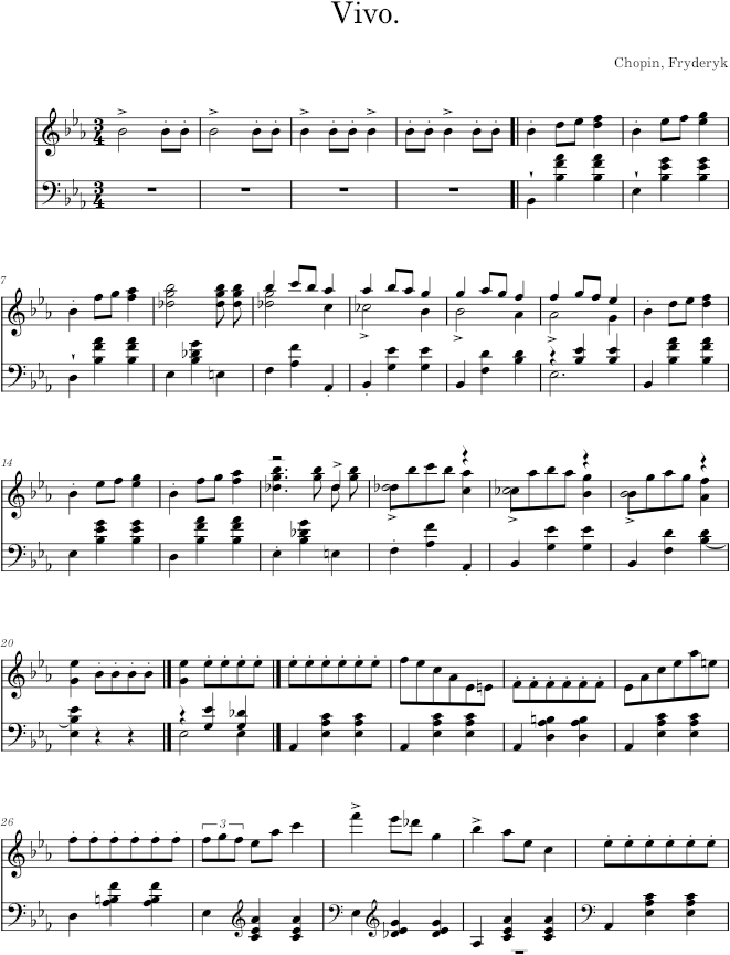 Concerto in E-flat major Op. 18 (Schlesinger ed.) - Chopin — first page preview