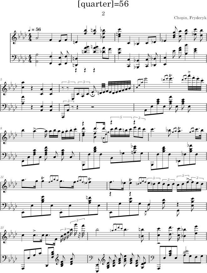 Concerto in F minor Op. 21 (Schlesinger ed.) - Chopin — first page preview