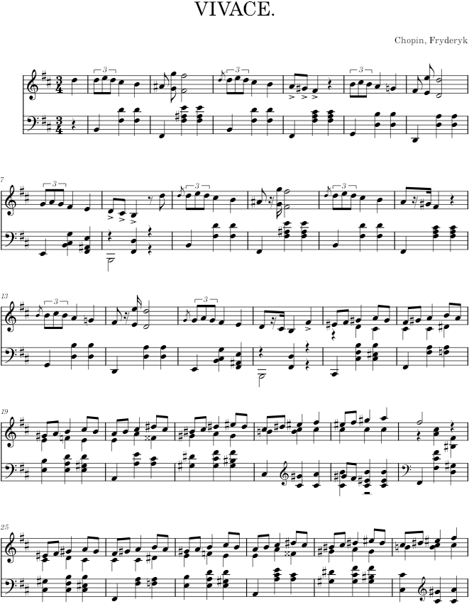 Mazurka in B minor Op. 30 No. 2 (Breitkopf ed.) - Chopin — first page preview