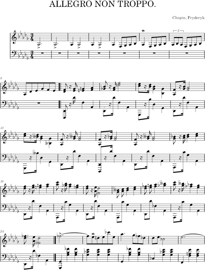 Mazurka in D-flat major Op. 30 No. 3 (Breitkopf ed.) - Chopin — first page preview