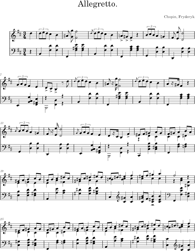 Mazurka in B minor Op. 30 No. 2 (Schlesinger ed.) - Chopin — first page preview