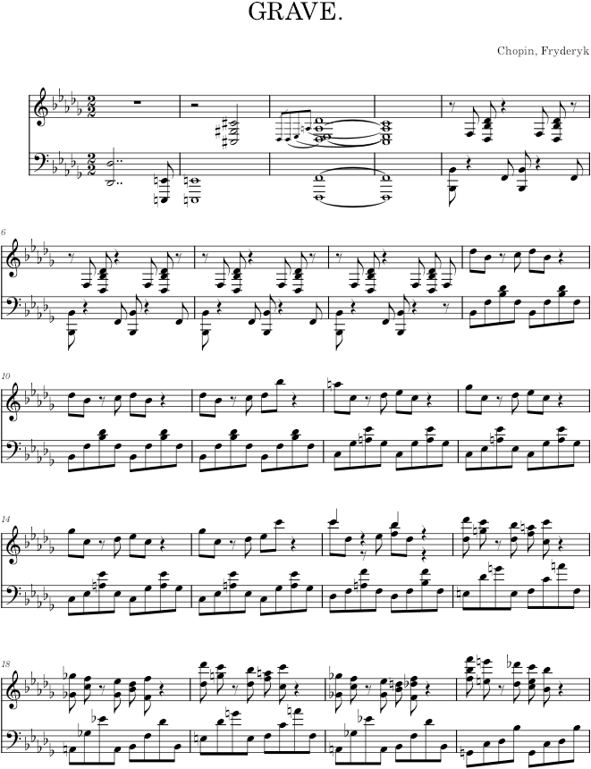 Sonata in B-flat minor Op. 35 (Troupenas ed.) - Chopin — first page preview