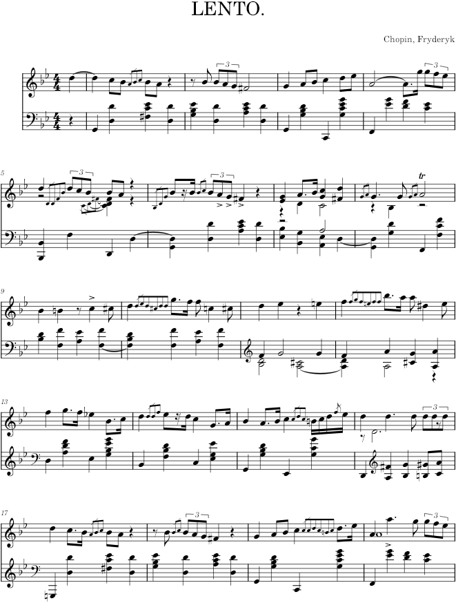 Nocturne in G minor Op. 37 No. 1 (Troupenas ed.) - Chopin — first page preview