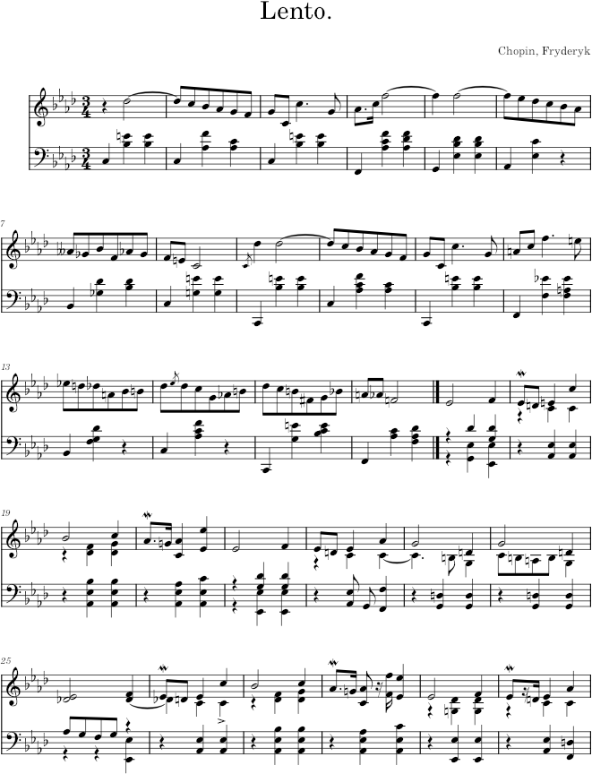 No. 2, Op. 63 - Chopin — first page preview