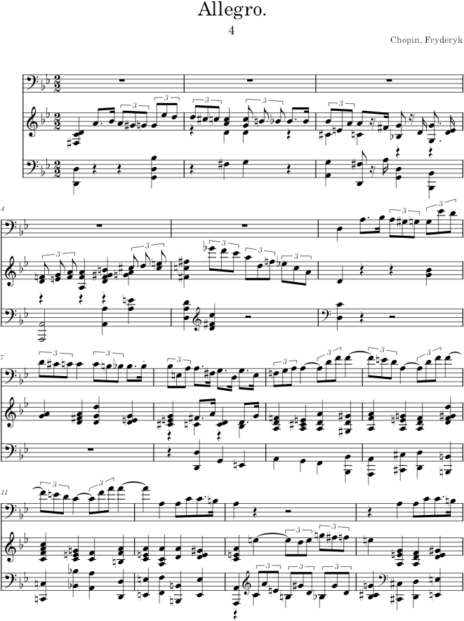 Sonata in G minor Op. 65 (Brandus ed.) - Chopin — first page preview
