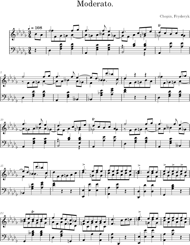 Waltz in D-flat major Op. 70 No. 3 (Meissonnier fils ed.) - Chopin — first page preview