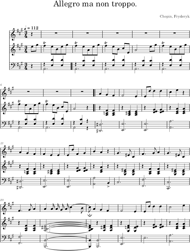 The Maiden's Wish in A major Op. 74 No. 1 (Stanley Lucas, Weber & Co. ed.) - Chopin — first page preview