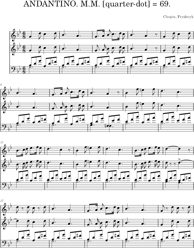 Spring in G minor Op. 74 No. 2 (Stanley Lucas, Weber & Co. ed.) - Chopin — first page preview