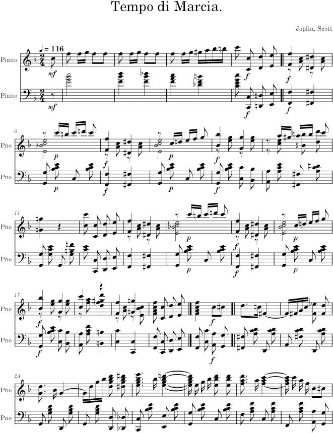 Cleopha - Joplin — first page preview