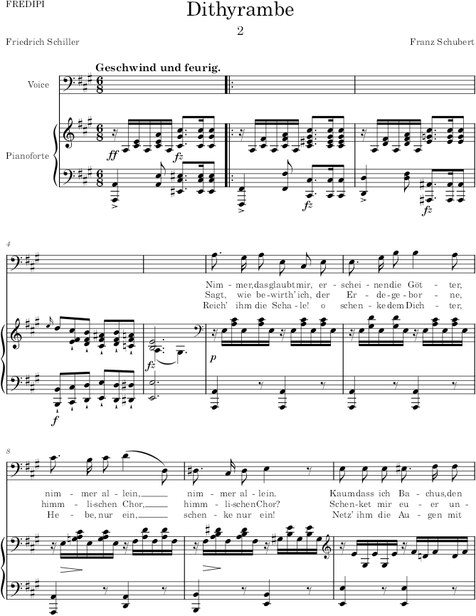D.801, Op. 60 (Op.60) - Schubert — first page preview