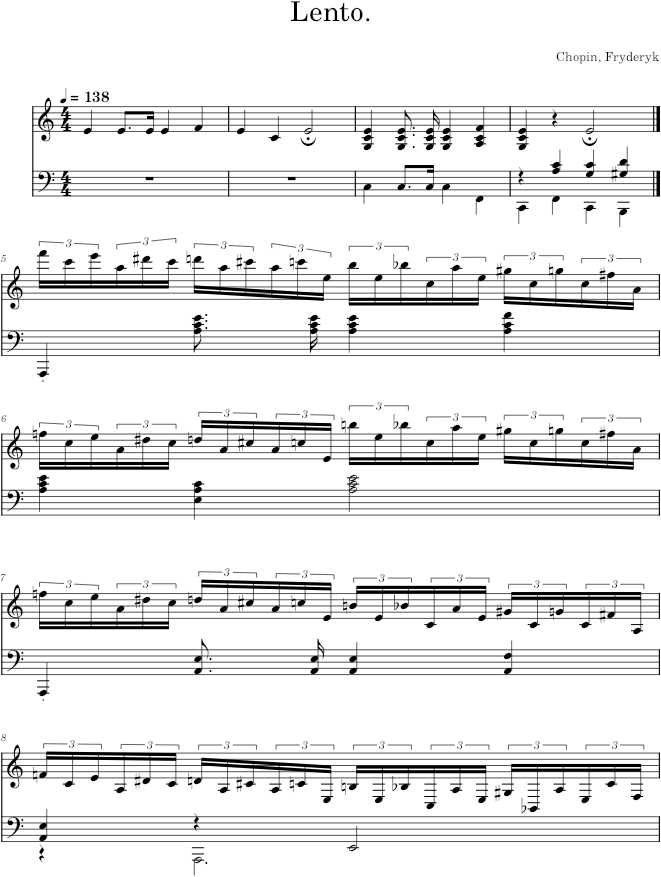Etude Op. 25, No. 11 - Chopin — first page preview