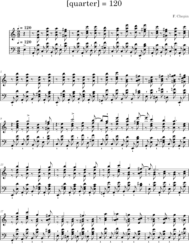 Etude Op. 25, No. 4 - Chopin — first page preview