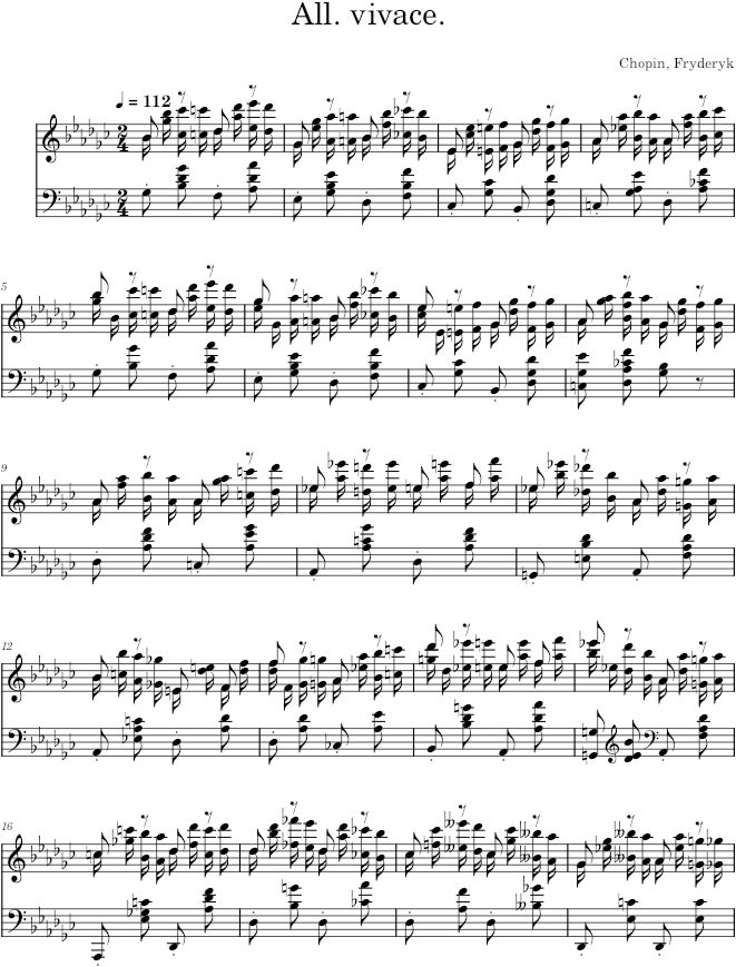 Etude Op. 25, No. 9 - Chopin — first page preview