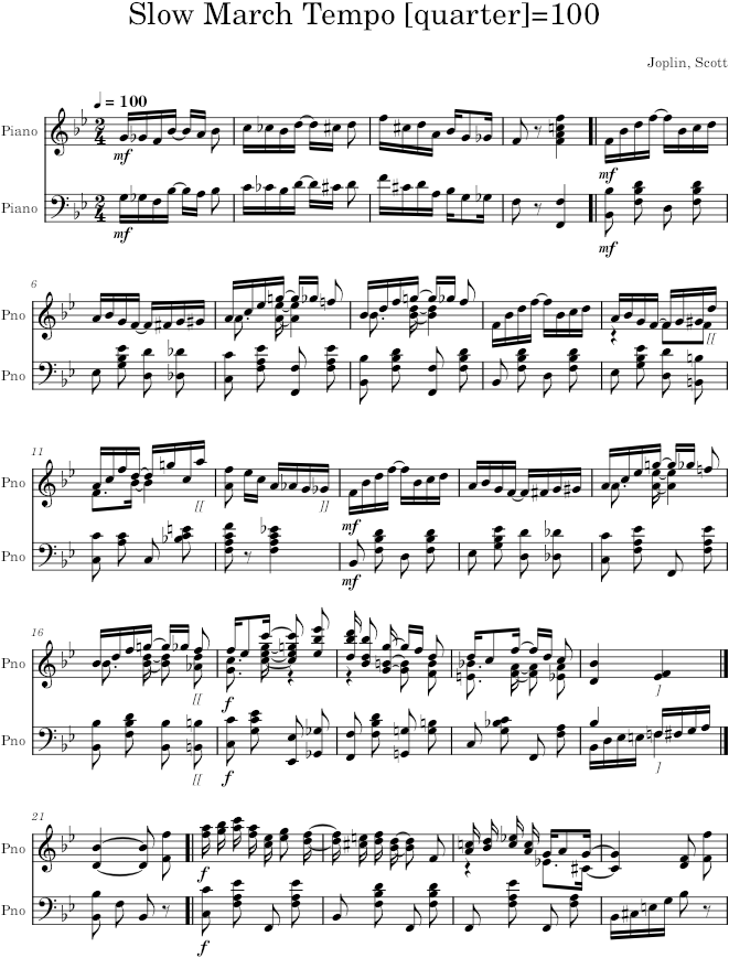 Fig Leaf Rag - Joplin — first page preview