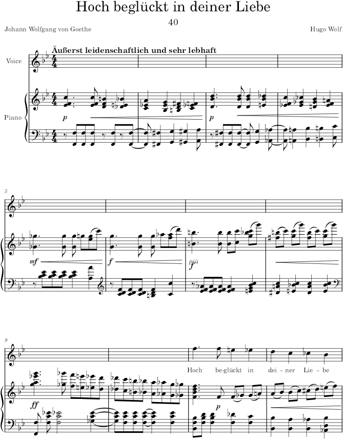 Goethe-Lieder - Wolf — first page preview