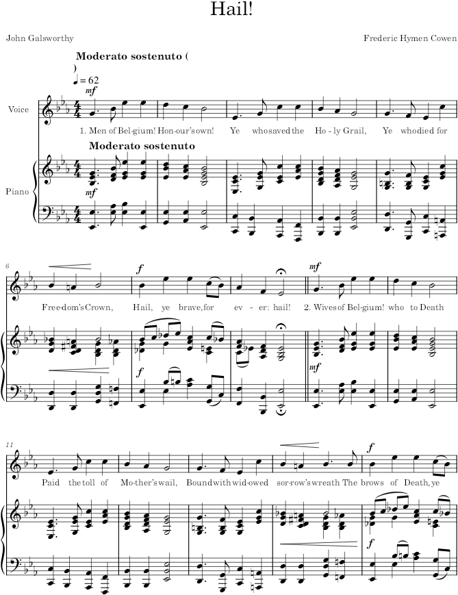 Hail! - Cowen — first page preview
