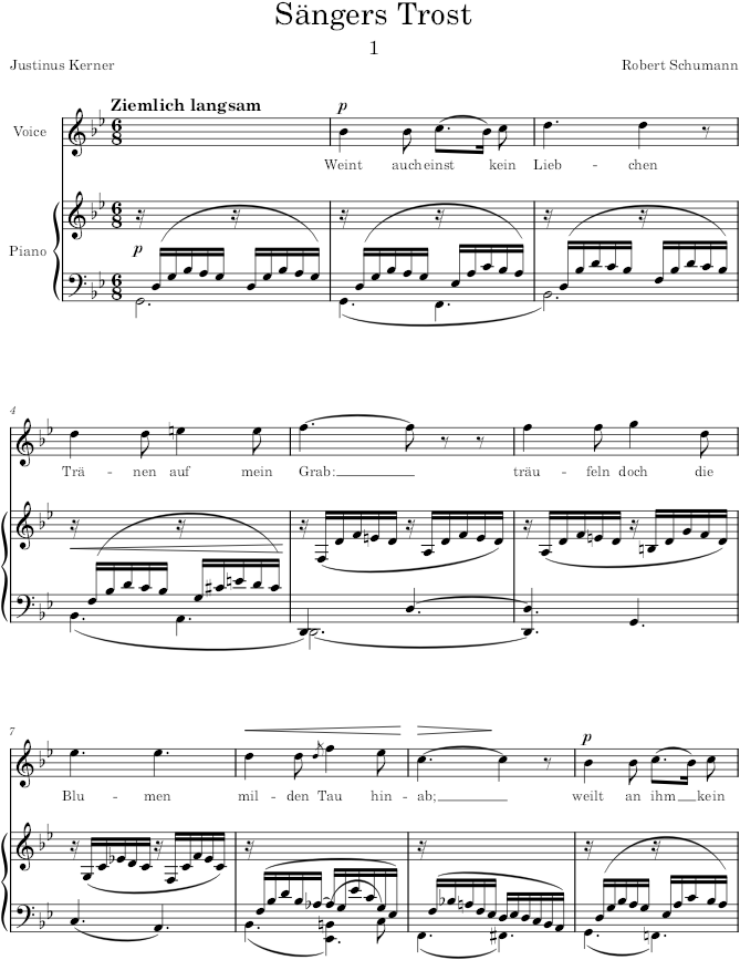 Lieder und Gesänge, Op.127 (Lieder und Gesänge) - Schumann — first page preview
