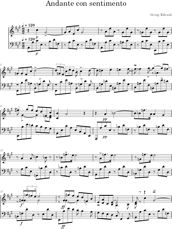 Op03 4 - Grieg — first page preview
