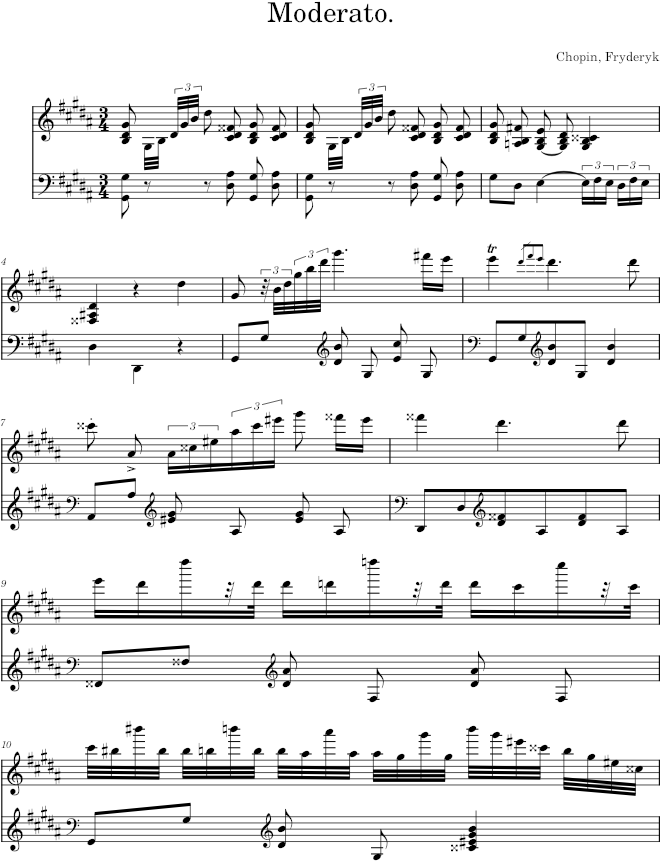 Polgsharpm 1 K - Chopin — first page preview