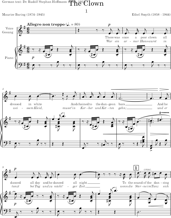 Songs (Songs) - Smyth — first page preview
