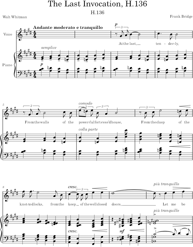 The Last Invocation, H.136 - Bridge — first page preview